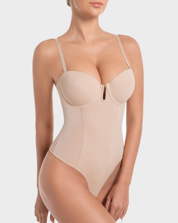 All-in-One Shaping Bodysuit Thong